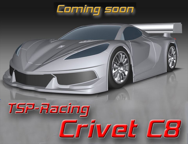 2-speed Crivet C8 fr 1/8 GT