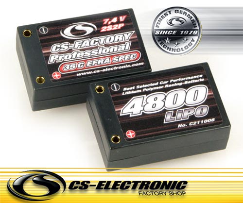 CS-Electronic Professional Lipo Saddle Pack