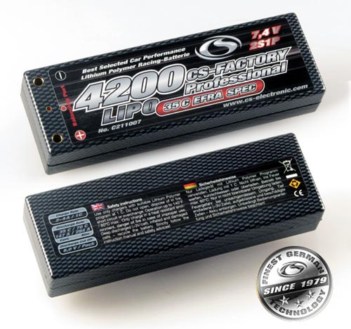 CS-Electronic Lipo 7,4V 4200mAh EFRA Spec