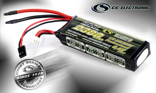 CS-Electronic MEGA LiFe-Pack fr Gromodelle