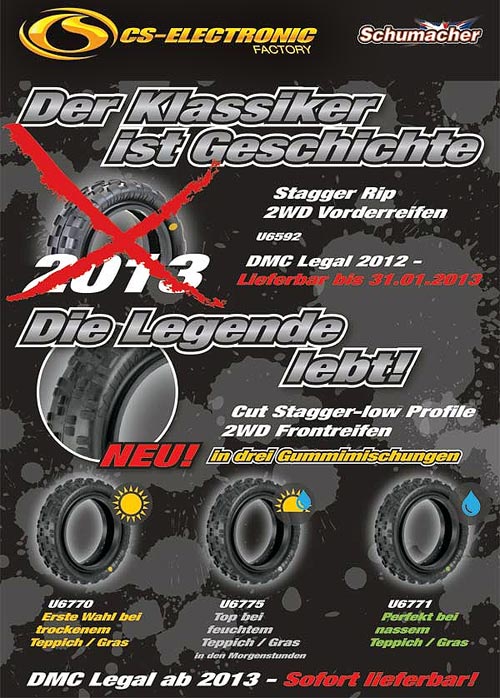 CS-Electronic Stagger Rib wieder lieferbar