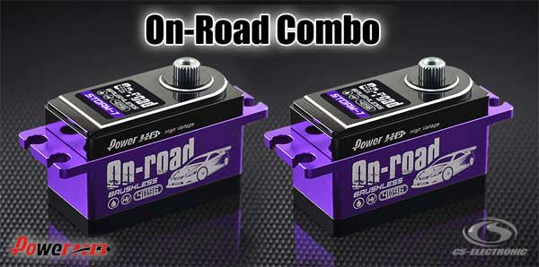 CS-Electronic Power-HD BL On-Road Servo Combo