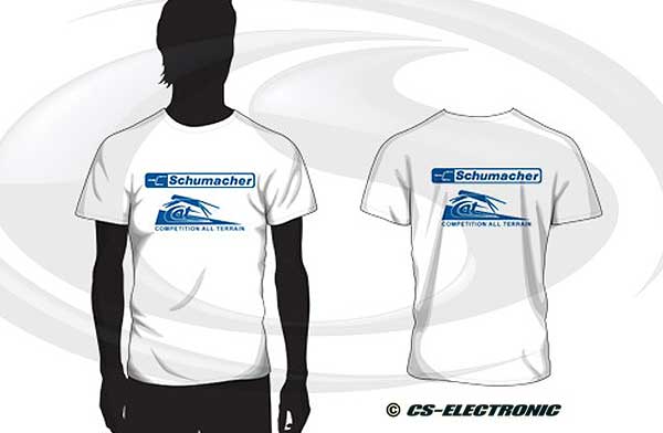 CS-Electronic Schumacher Retro T-Shirt CAT 