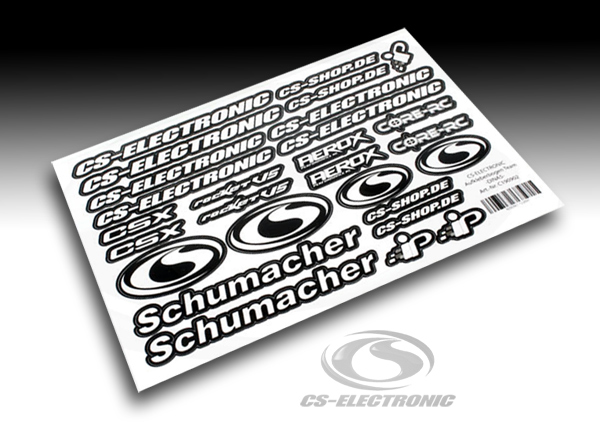 CS-Electronic Team CS-Racing Aufkleberbogen