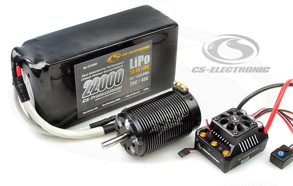 CS-Electronic 1/5 Onroad Wettbewerbs BL Combo