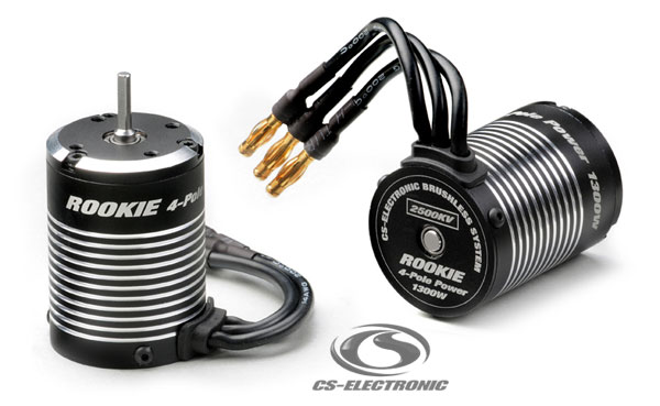 CS-Electronic Rookie 4-Pole Brushless Power Motoren 