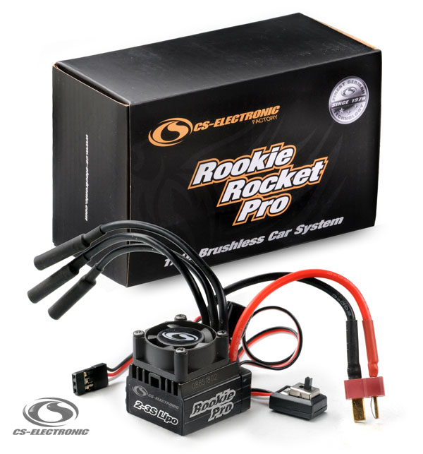 CS-Electronic Rookie PRO10 V2 Brushless Regler