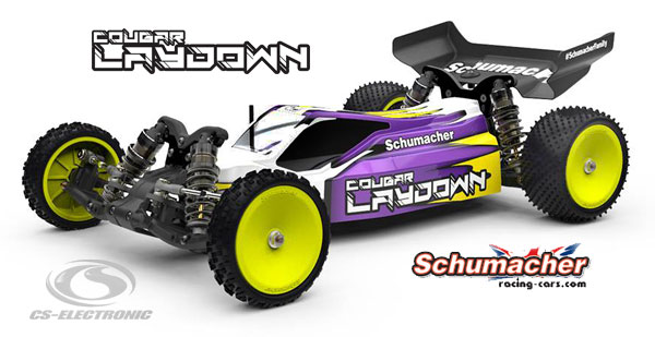 CS-Electronic Cougar Laydown 2WD Comp. Buggy