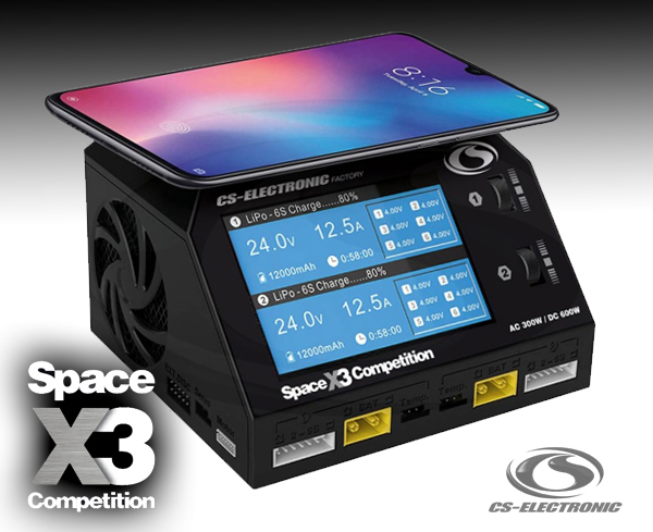 CS-Electronic Space X3 Comp. Duo Ladeger�t
