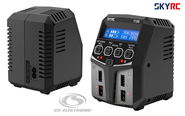 CS-Electronic SkyRC T100 AC Ladegert