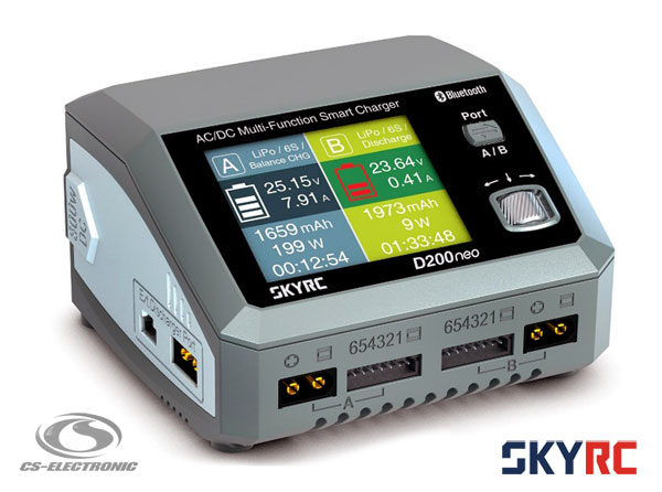 CS-Electronic SkyRC D200 Neo LiPo 1-6s 20A 200W AC