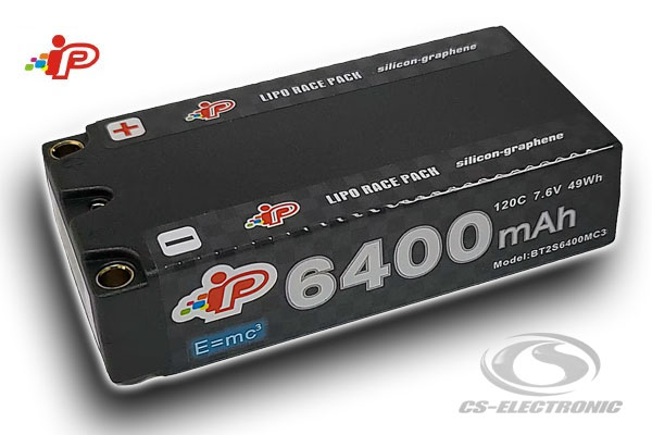 CS-Electronic Intellect LiPo LiHV 6400mAh 2S Shorty