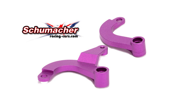 CS-Electronic Purple Alloy Steering Radius Arms 