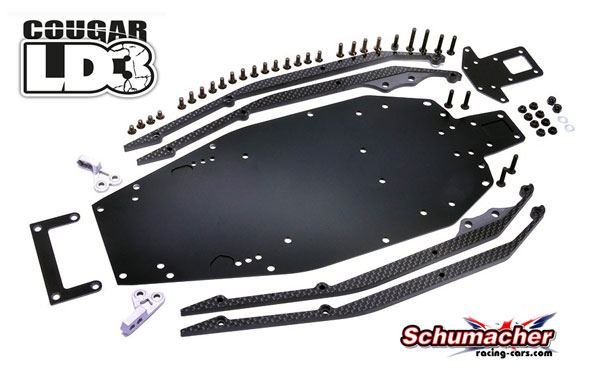 CS-Electronic Stahlchassis Umbausatz Cougar LD3