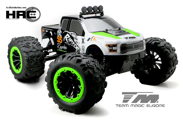 HRC Distribution Team Magic E6 Raptor 1/8 Monstertruck