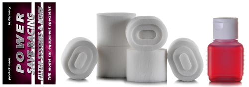 Power Save Racing Luftfilter fr Kyosho TKI 2