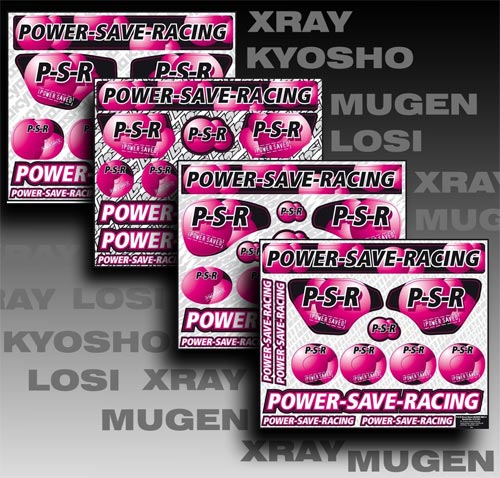 Power Save Racing PSR Spoiler Aufkleber