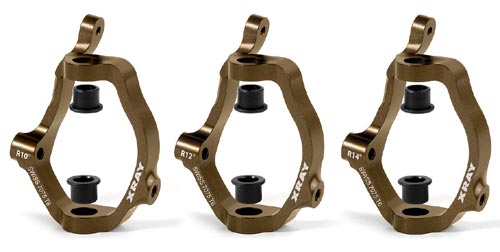 SMI Motorsport XRAY Alu-Lenkhebelhalter fr 808