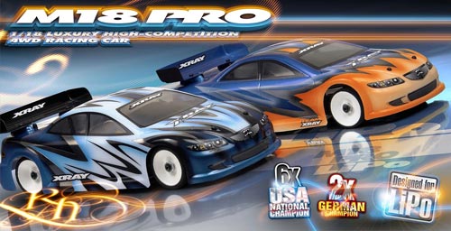 SMI XRAY News XRAY M18 Pro LiPo Version