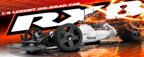 SMI XRAY News XRAY RX8 OnRoad
