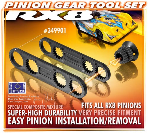 SMI XRAY News RX8 Tool zur Ritzel Demontage