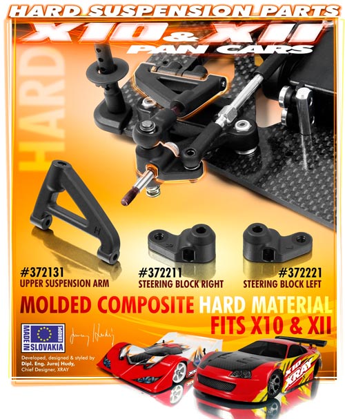 SMI XRAY News XII/X10 festere Aufhngungsteile