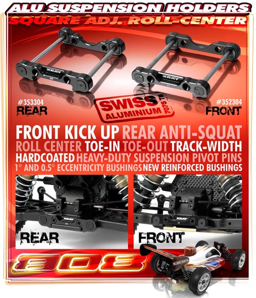 SMI XRAY News XB808 Querlenkerhalterung