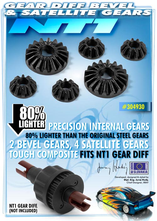 SMI XRAY News Extrem leichte Diff-Kegelrder