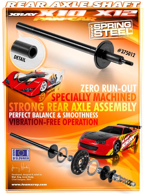 SMI XRAY News XRAY XII/X12/X10 Hinterachse