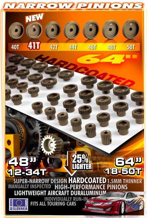 SMI XRAY News XRAY 64 DP-Motorritzel