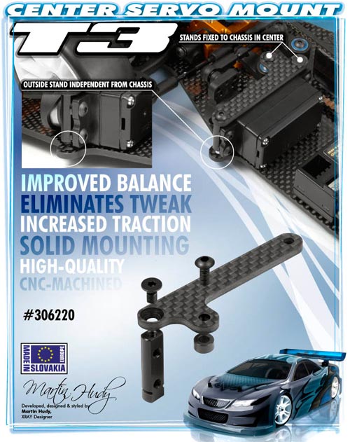 SMI XRAY News XRAY T3 Servobefestigungsset