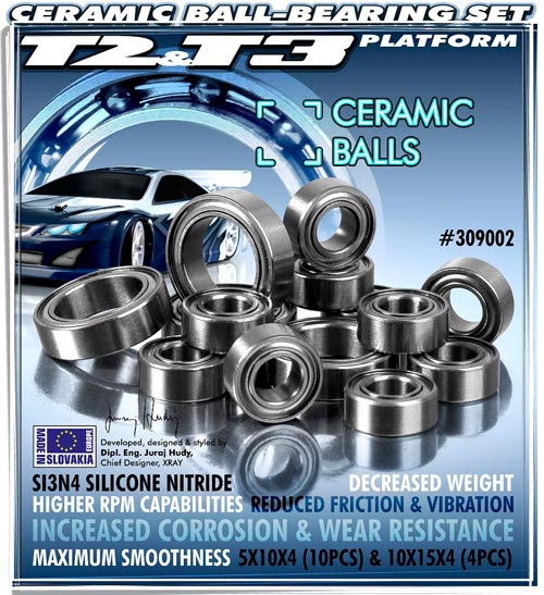 SMI XRAY News T2+T3 Kugellagersatz