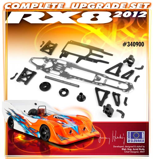 SMI XRAY News XRAY RX8 Umbau-/Teilesatz