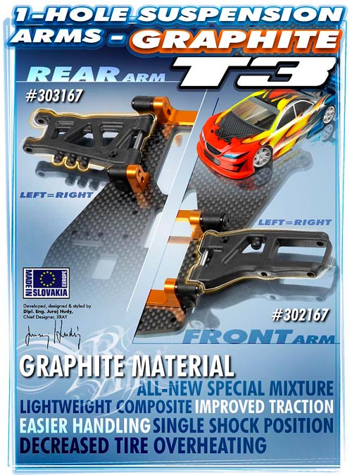 SMI XRAY News XRAY T2/T3 CFK Querlenker