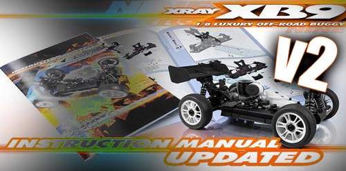 SMI XRAY News XRAY XB9 Bauanleitung v2