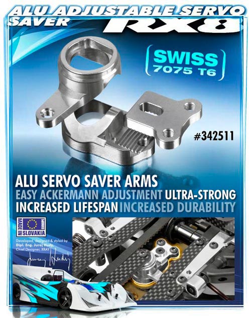 SMI XRAY News RX8 einstellbarer Servosaver