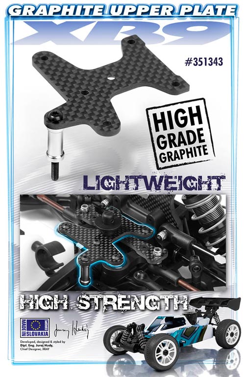 SMI XRAY News XB9 CFK Topplatte