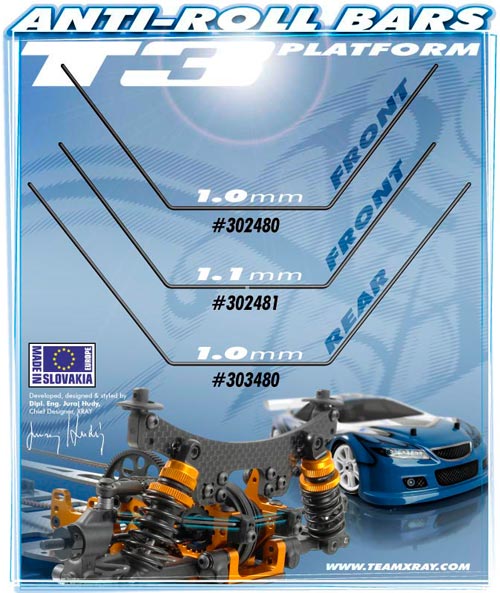 SMI XRAY News XRAY T3 Stabilisatoren