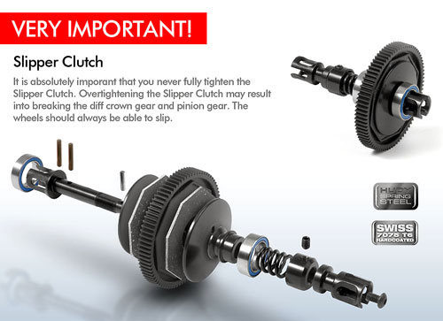 SMI XRAY News Tech Tipp Rutschkupplung