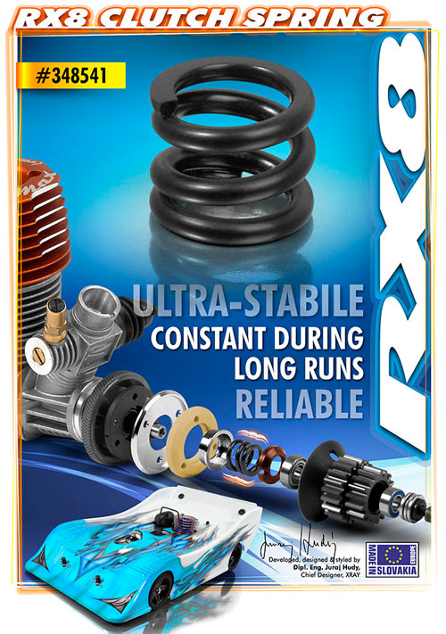SMI XRAY News XRAY RX8+NT1 Kupplungsfeder
