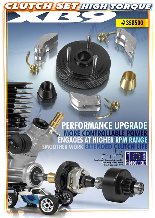 SMI XRAY News XRAY XB9 Kupplungsset