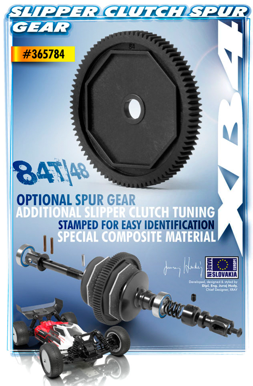 SMI XRAY News XRAY XB4 Hauptzahnrad 84Z/48DP