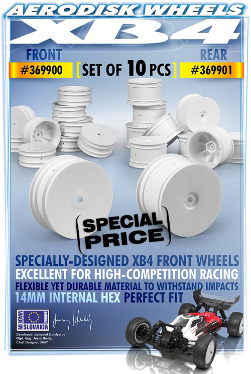 SMI XRAY News XRAY XB4 Felgensets