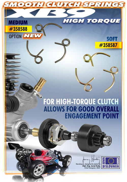 SMI XRAY News XRAY XB9 Kupplungsfederset