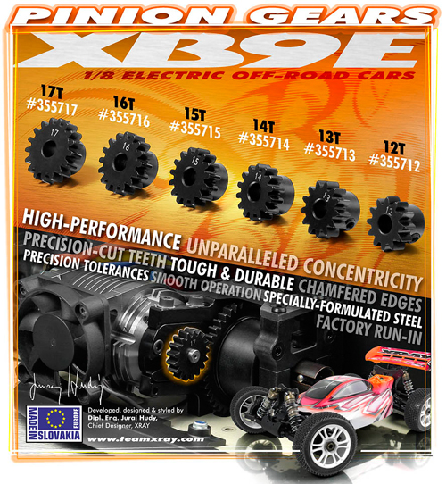 SMI XRAY News XRAY Modul 1-Ritzel 12 Zhne