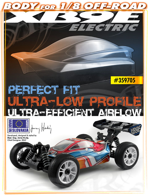 SMI XRAY News XRAY XB9E-Karosserie