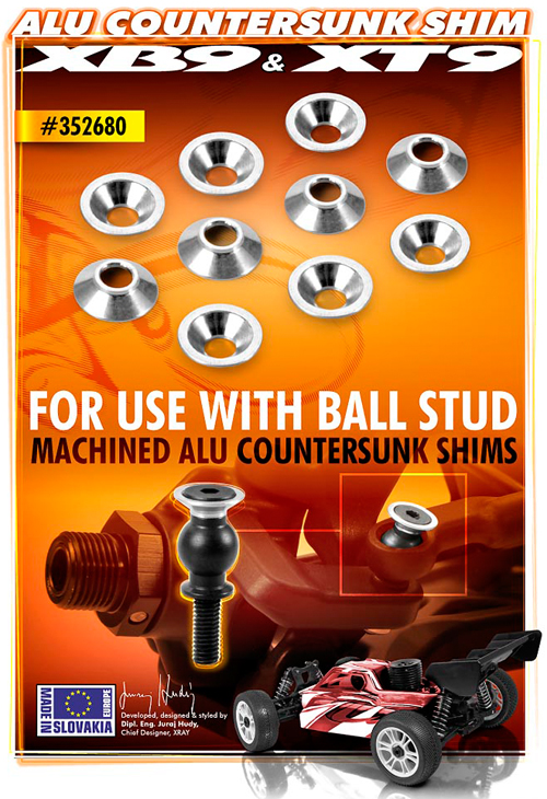 SMI XRAY News XRAY XB9-Unterlegscheiben