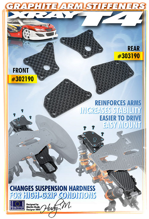 SMI XRAY News XRAY T4 Querlenkerverstrkung