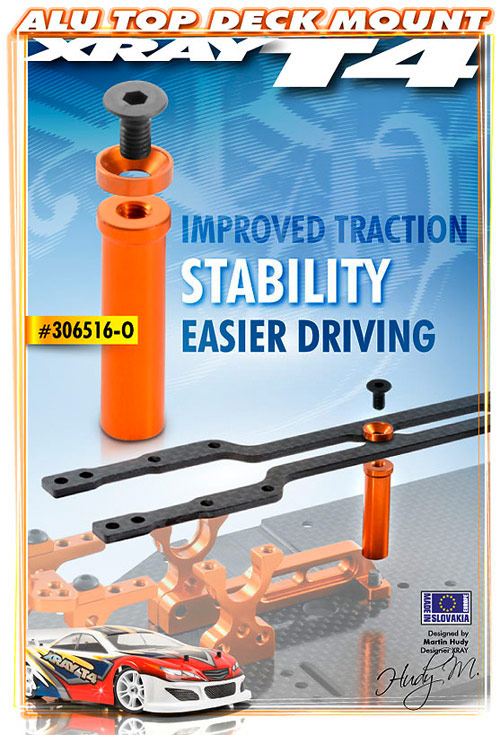 SMI XRAY News XRAY T4 Versteifungspfosten