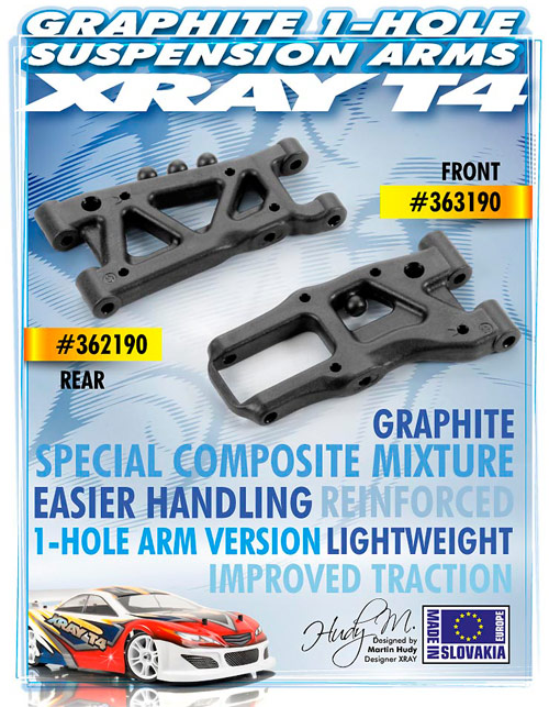 SMI XRAY News T4 CFK verstrkte Querlenker